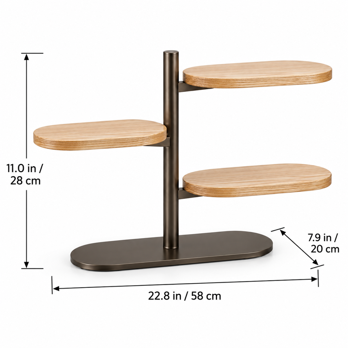 BranchCove Desktop Display Shelf