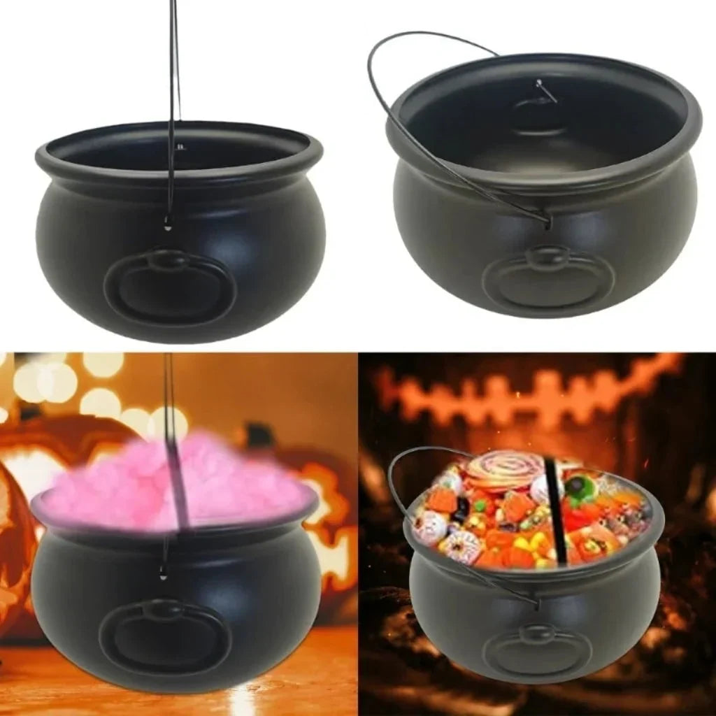 Halloween Decoration Cauldron Trick or Treat Display