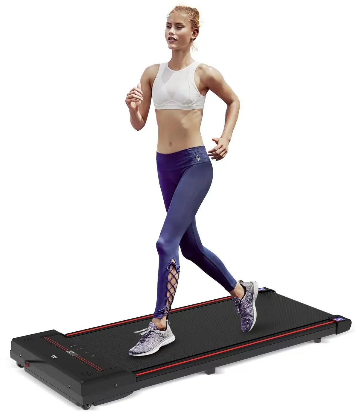 Sperax Under Desk Walking Pad Treadmill, 2.5 Horsepower, 320 lb Capacity
