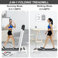 Dcenta 2 In 1 Under Desk Treadmill, 2.5 HP, Folding - FYC