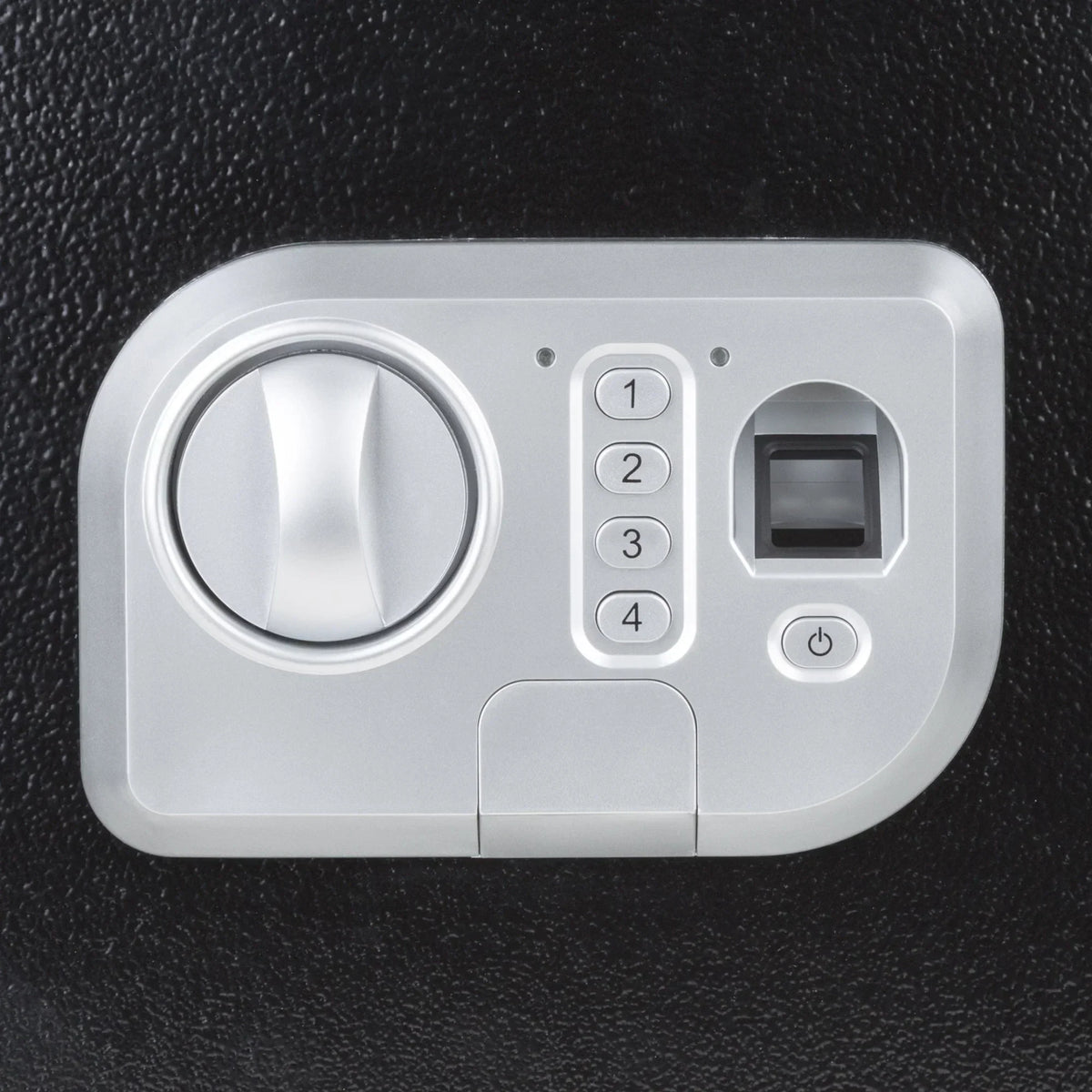 Stalwart Electronic Biometric Safe With Fingerprint Lock And 2 Override Keys