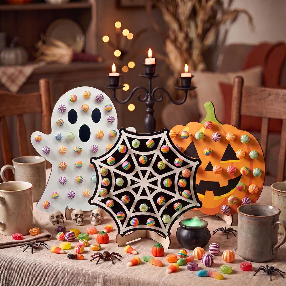 4-Piece Halloween Lollipop Display Stand Set