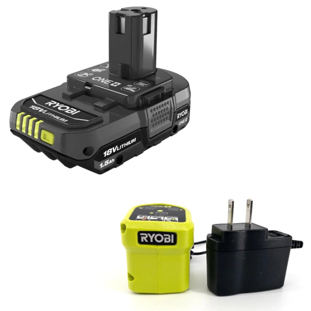 Ryobi 18V ONE+ 3-Tool Camping Kit With Area Light, Bluetooth Speaker, 4 in Clamp Fan, 1.5 Ah Battery, Charger And 16 in Buho Tool Bag
