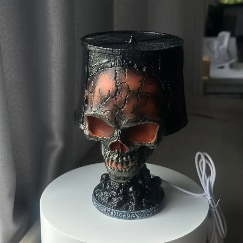 Mortis™ – Molten Skull Lava Lamp