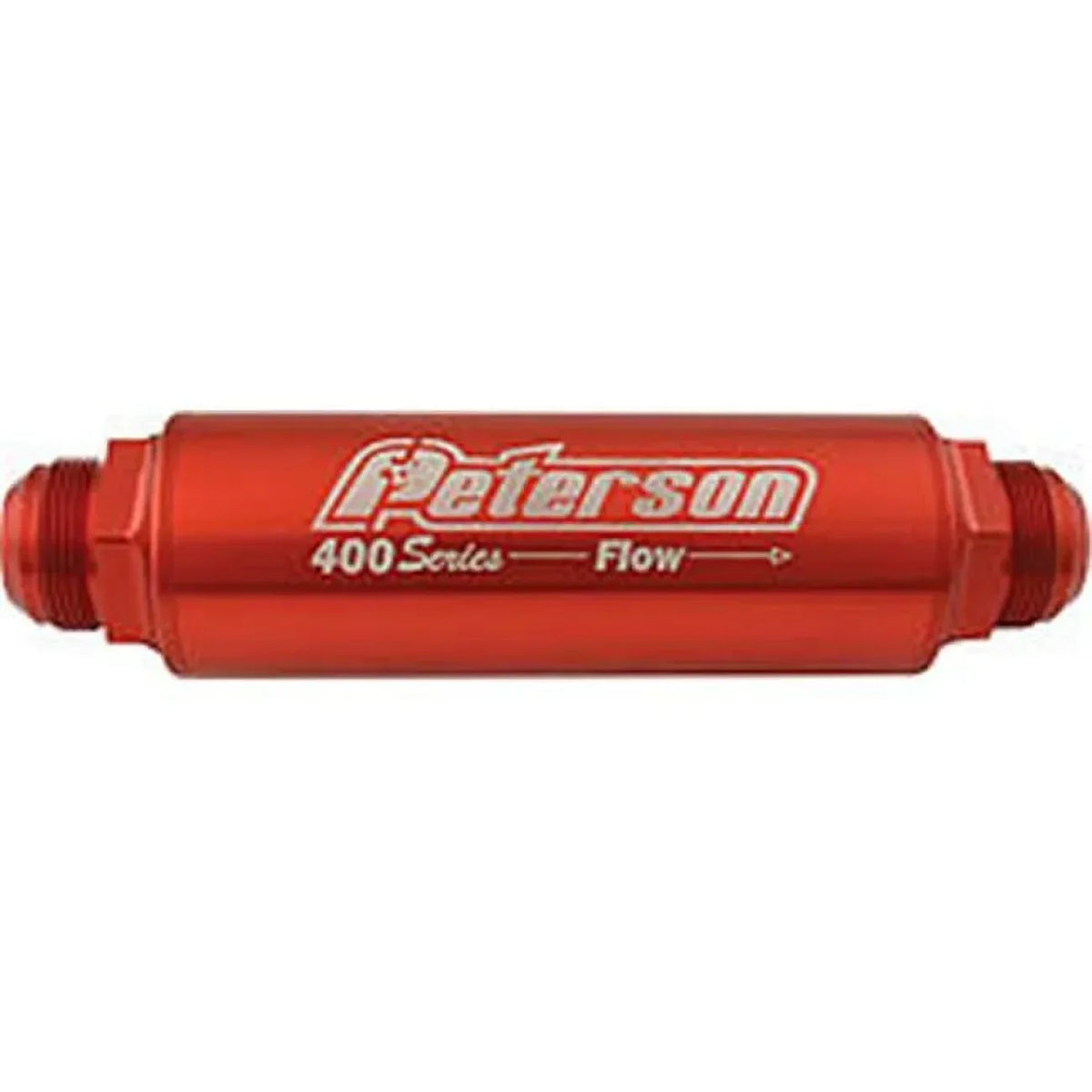 Peterson Fluid 400 Series Inline Oil Filter - 20 AN Fittings, 75 Micron
