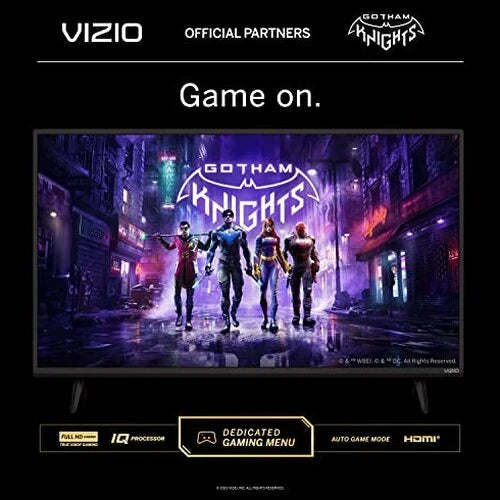VIZIO 40-Inch D-Series Full HD 1080p Smart TV With AMD FreeSync Apple AirPlay - D40F-J09