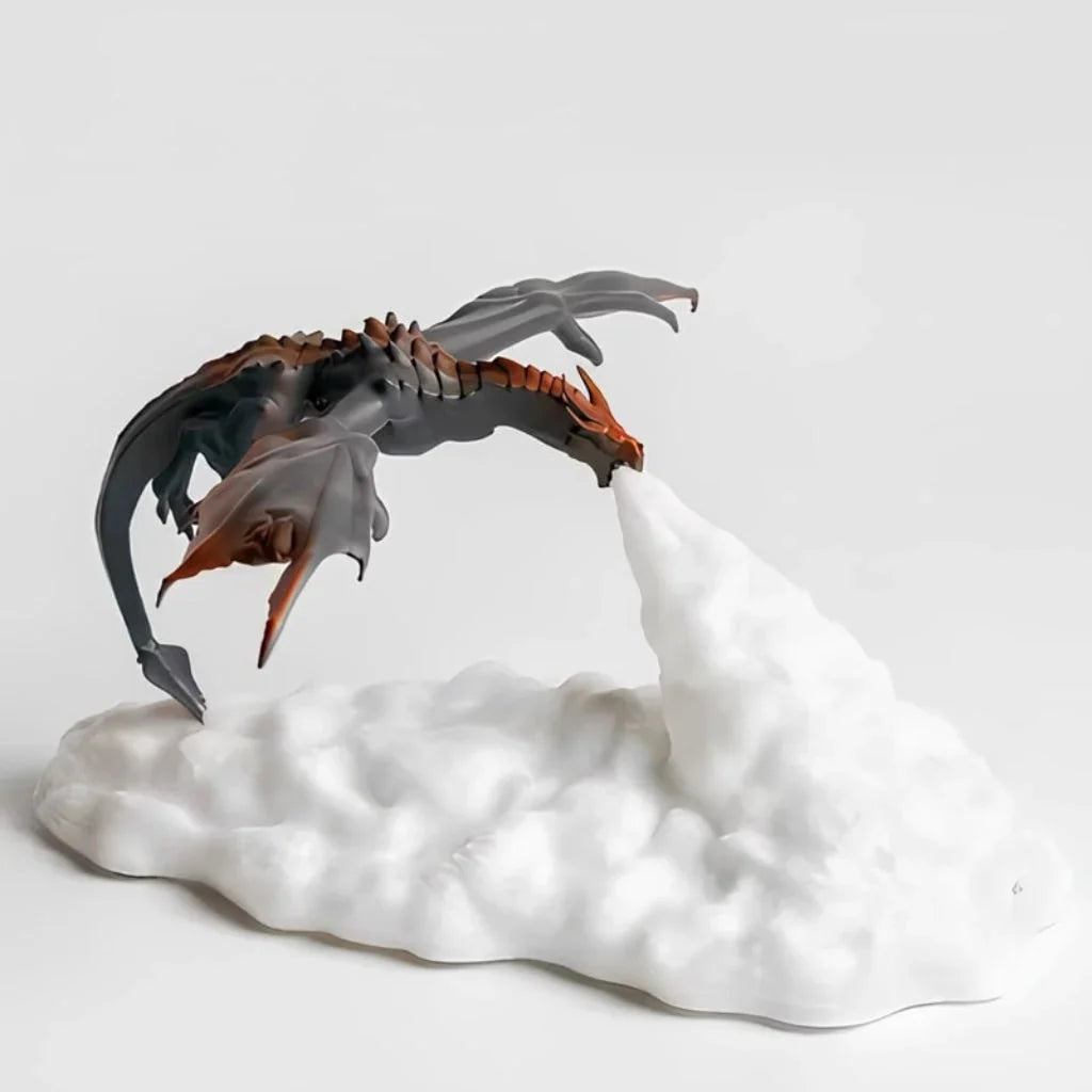 Halloween Decoration Dragon LED Flame Night Light