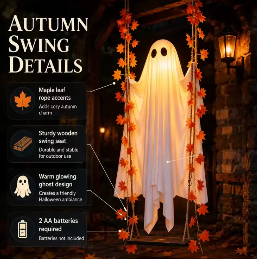 HauntedSwing™ Halloween Ghost Lantern