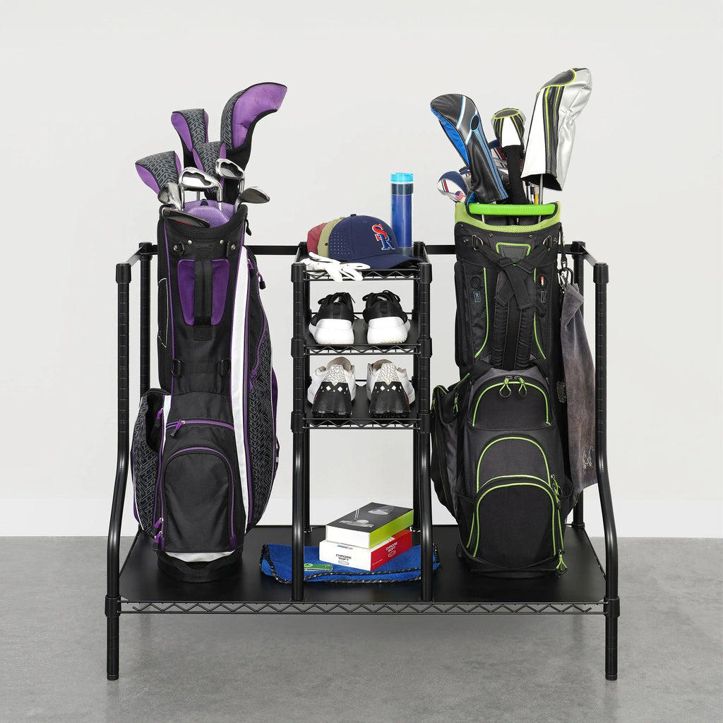 SafeRacks Deluxe Golf Equipment Storage Rack