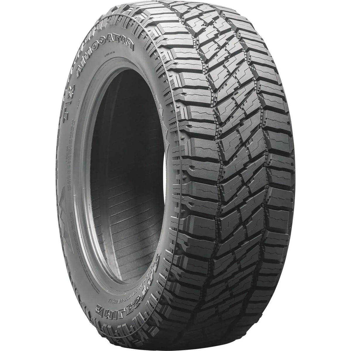 Milestar Patagonia X/T Rugged Terrain Light Truck Tire LT37X12.50R20 128Q Load Range F