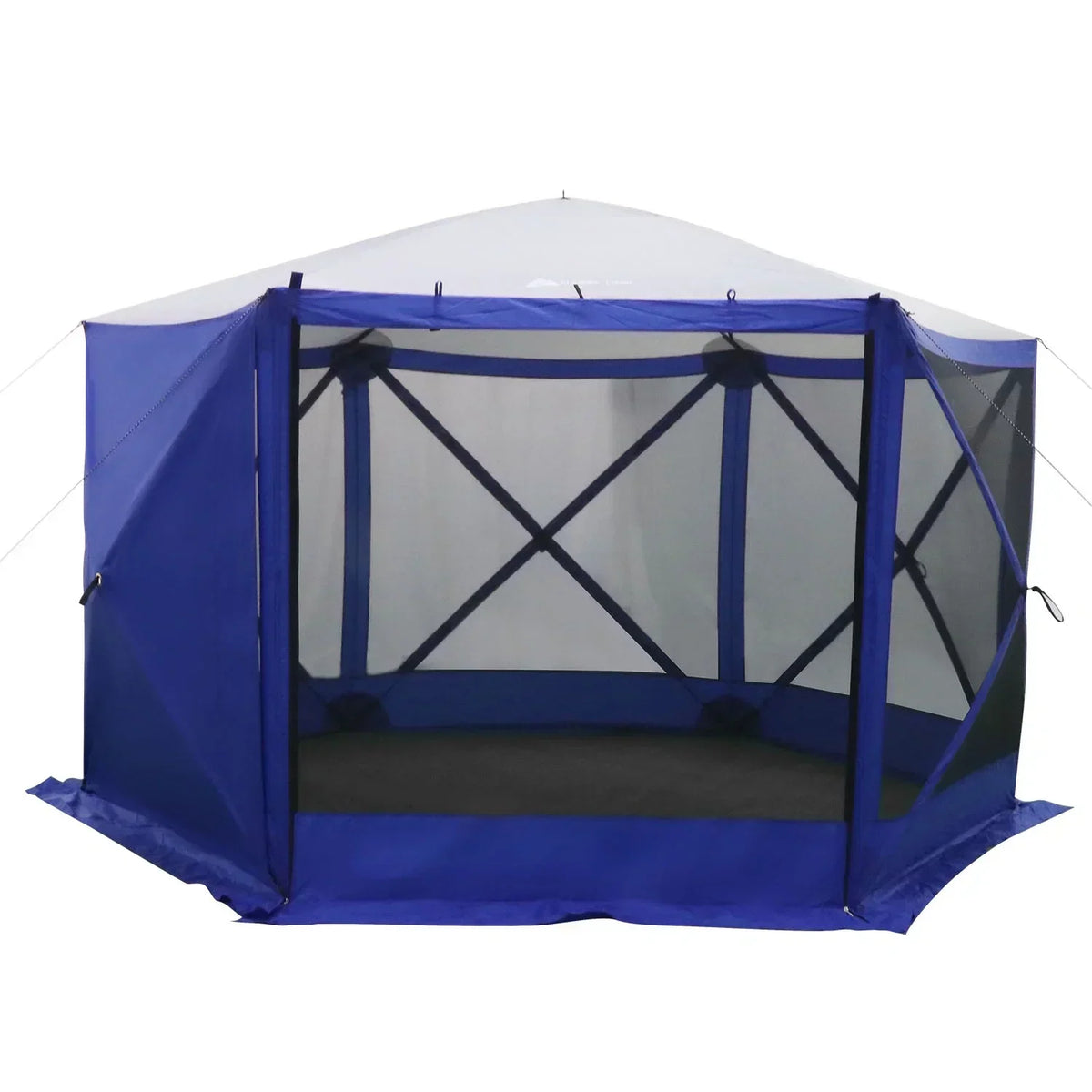 Ozark Trail Outdoor Camping Screen House, 11 ft x 10 ft x 88.5 in, 1 Room, Blue - 6 Hub
