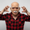 Halloween Mask Old Face Design Men