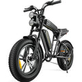 ENGWE Adult Electric Bike, Retro Style, 1000W, 28 Mph, 94 Miles, 20 x 4.0 Inch Fat Tires, Full Suspension - M20