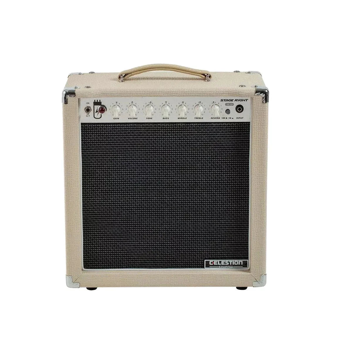Stage Right By Monoprice 15-Watt 1x12 Guitar Combo Tube Amplifier With Celestion Speaker And Spring Reverb - 611815