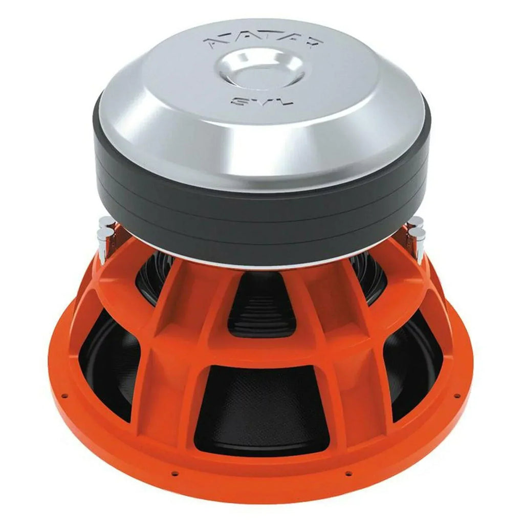 Avatar Car Audio Orange 15 in Bass Subwoofer 1-Ohm 7599 Watts Peak - SVL-1547-D1