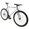 Golden Cycles Fixed Gear Bike 52 cm Chrome/Black - Chrome