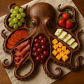 KrakenBoard™ - Rustic Octopus Charcuterie Platter