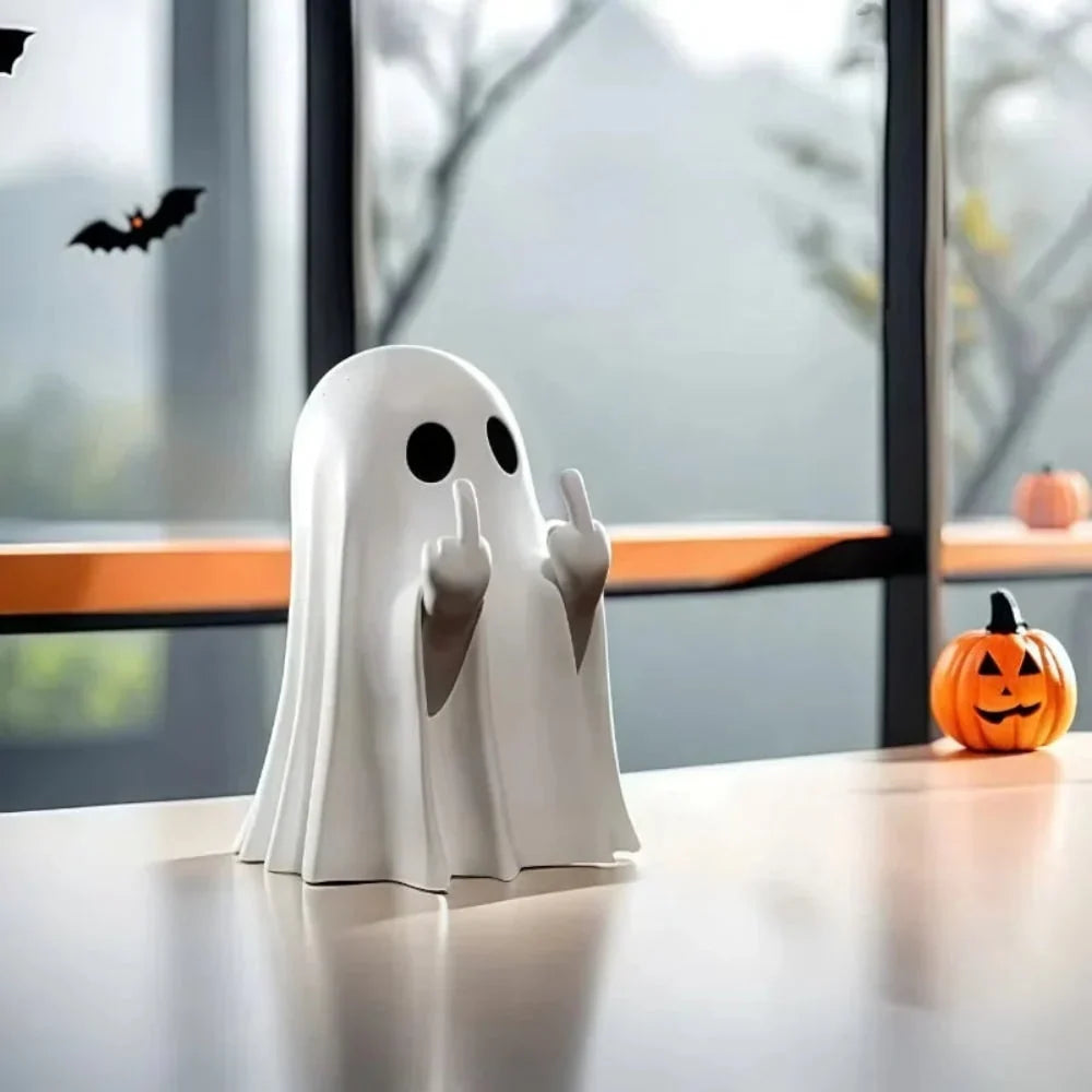 Halloween Decoration Ghost Statue Home Accent Table Decoration