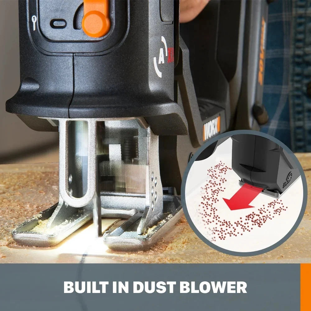 Worx 20V Power Share Axis Cordless Reciprocating & Jig Saw - WX550L.9