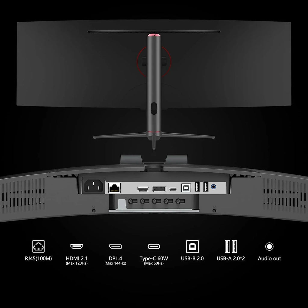 INNOCN 49 Inches Curved Gaming Monitor, 144Hz, HDR400, 32:9 - 49C1G