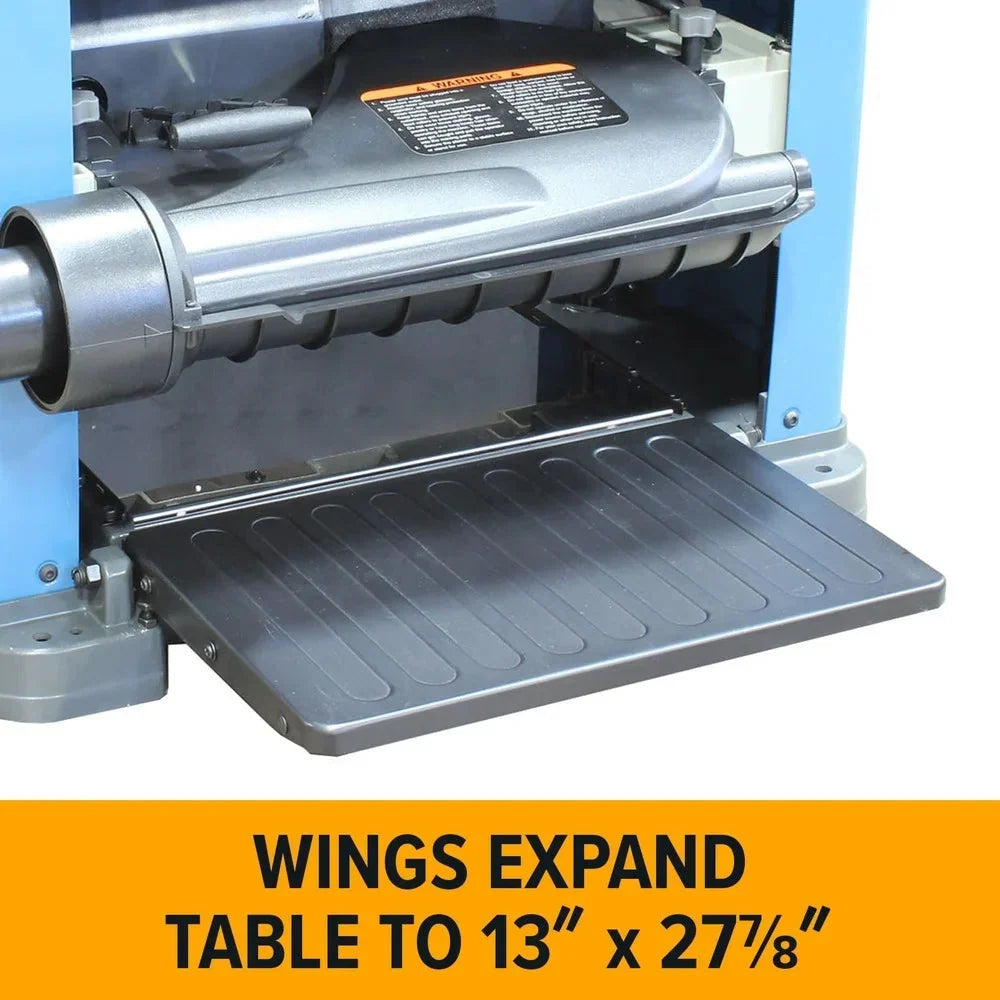 Baileigh Industrial 13 in. Benchtop Planer, 2 HP, 15 Amp, 26 Carbide Inserts - BA9-1020164 IP-1306