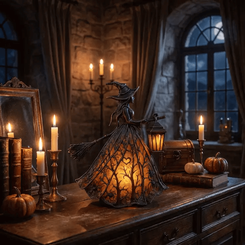 LanternWitch™ Glowing Witch Lantern Lamp