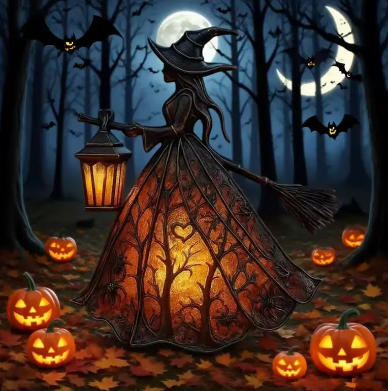 LanternWitch™ Glowing Witch Lantern Lamp
