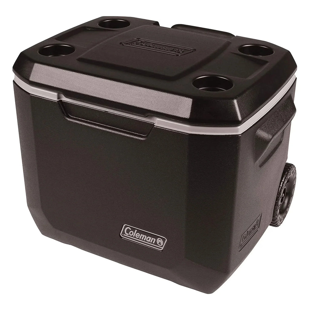Coleman Xtreme 50 Quart 5-Day Hard Cooler With Wheels And Have-A-Seat Lid