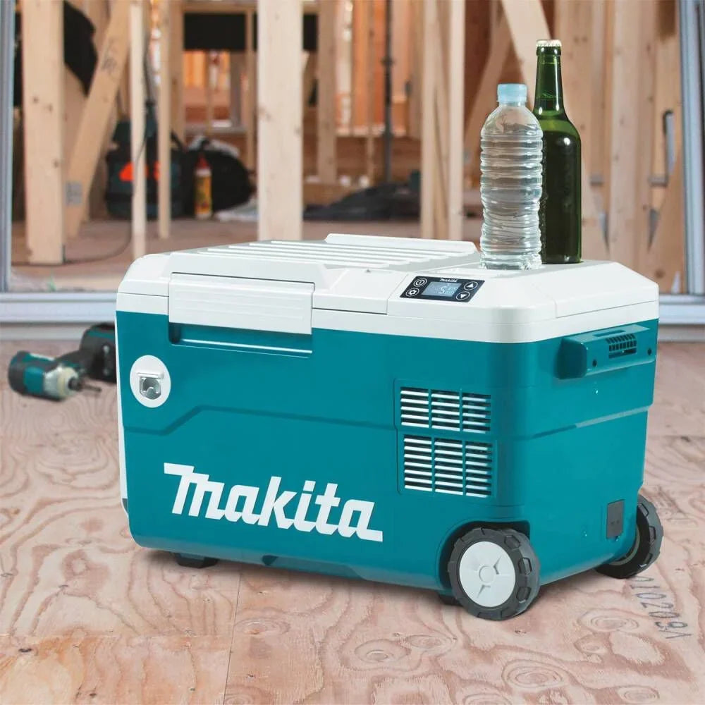 Makita 18V X2 LXT 20 L (21 qt) Cooler/Warmer, 12V/24V DC And AC - DCW180Z
